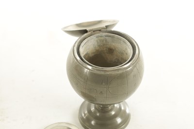 Lot 168 - AN UNUSUAL JAPANESE MEIJI PERIOD GLOBE CADDY