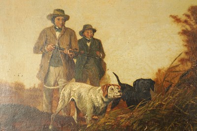 Lot 942 - A PAIR OF 19TH CENTURY OILS ON CANVAS OF HUNTING SCENES