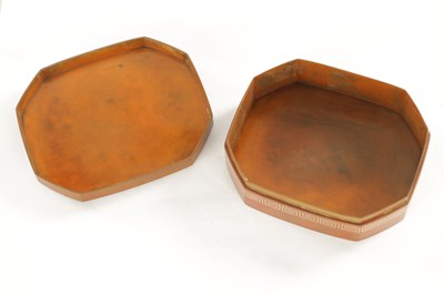 Lot 110 - A JAPANESE MEIJI PERIOD MIXED METAL BOX BY NOGAWA