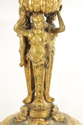 Lot 704 - A PAIR OF EARLY 19TH CENTURY FRENCH ORMOLU AND PORCELAIN MOUNTED CANDELABRA