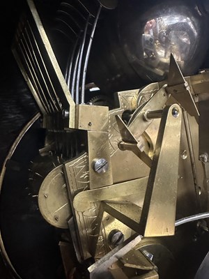 Lot 1130 - W. HADDACK, BATH. A REGENCY BRASS INLAID FIGURED MAHOGANY QUARTER STRIKING EIGHT-DAY BRACKET CLOCK