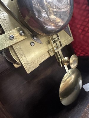 Lot 1130 - W. HADDACK, BATH. A REGENCY BRASS INLAID FIGURED MAHOGANY QUARTER STRIKING EIGHT-DAY BRACKET CLOCK