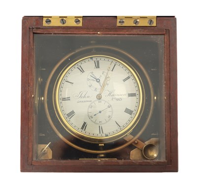 Lot 1035 - JOHN HARRISON LIVERPOOL NUMBER 463 MARINE CHRONOMETER