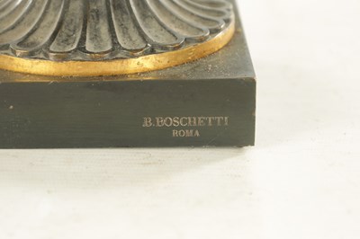 Lot 734 - BENEDETTO BOSCHETTI (1820-1879) AFTER THE ANTIQUE, A LATE 19TH CENTURY BRONZE AND GILT BRONZE MEDICI VASE