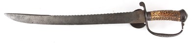 Lot 321 - A 17th CENTURY ENGLISH HUNTING HANGER SWORD...