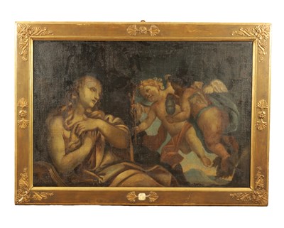 Lot 936 - AN 18TH CENTURY ITALIAN SCHOOL OIL ON CANVAS