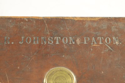 Lot 511 - A FINE QUALITY EARLY 20TH CENTURY PURDY & SONS OAK AND LEATHER GUN CASE