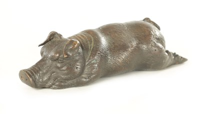 Lot 759 - A 20TH CENTURY BRONZE SCULPTURE