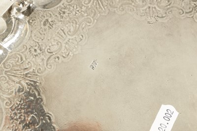 Lot 414 - A GEORGE II SILVER SALVER