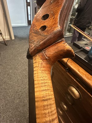 Lot 617 - AN INTERESTING ENGLISH CELLO SIGNED IN PENCIL WILLIAM HOWARTH