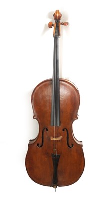 Lot 617 - AN INTERESTING ENGLISH CELLO SIGNED IN PENCIL WILLIAM HOWARTH