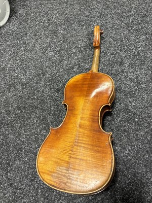 Lot 614 - A COLLECTION LOT OF VIOLINS AND BOWS