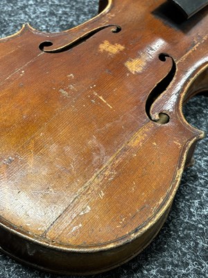 Lot 614 - A COLLECTION LOT OF VIOLINS AND BOWS