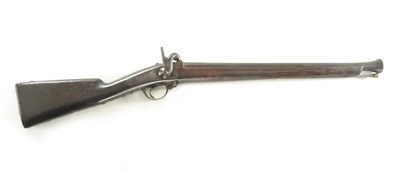 Lot 578 - AN EARLY 19TH CENTURY FRENCH PERCUSSION MUSKET