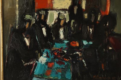 Lot 959 - MICHEL BONNAUD (French, 1934 - 2008) OIL ON CANVAS