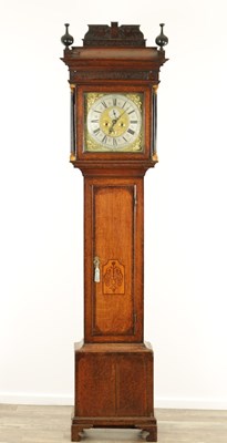 Lot 1033 - JAMES SOMERUEL. A GEORGE III EIGHT DAY LONGCASE CLOCK