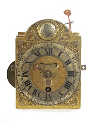 Lot 1036 - JOSEPH COOPER, WHITCHURCH. A SMALL GEORGE III PULL QUARTER REPEATING BRACKET CLOCK MOVEMENT