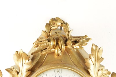 Lot 1203 - MONBRO FILS AINE, A PARIS. A 19TH CENTURY FRENCH ORMOLU CARTEL CLOCK