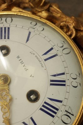 Lot 1203 - MONBRO FILS AINE, A PARIS. A 19TH CENTURY FRENCH ORMOLU CARTEL CLOCK