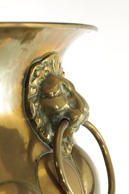 Lot 699 - TWO 19TH CENTURY BRASS JARDINIERES