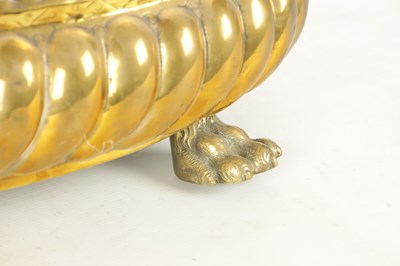 Lot 699 - TWO 19TH CENTURY BRASS JARDINIERES