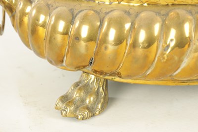 Lot 699 - TWO 19TH CENTURY BRASS JARDINIERES