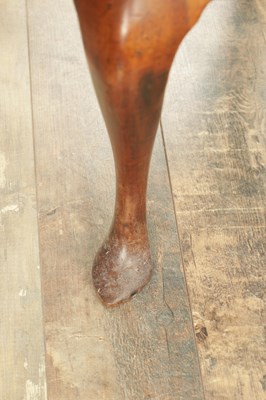 Lot 1381 - A GOOD GEORGE II WALNUT SIDE CHAIR