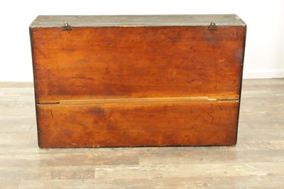 Lot 1314 - A 17TH CENTURY OAK HANGING MURAL / DOLE CUPBOARD