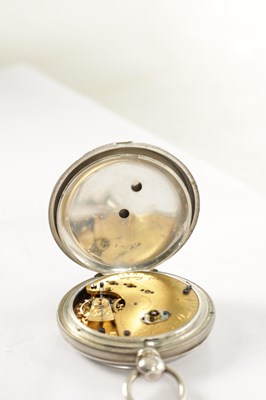 Lot 363 - WALTHAM WATCH CO. AN EARLY SILVER OPEN FACED AMERICAN POCKET WATCH