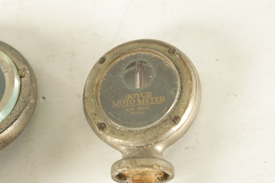 Lot 593 - TWO VINTAGE CALORIMETER CAR RADIATOR CAPS