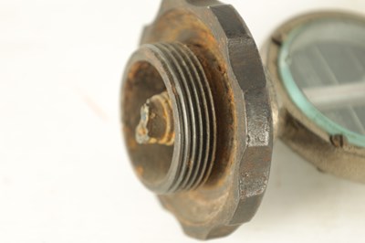 Lot 593 - TWO VINTAGE CALORIMETER CAR RADIATOR CAPS