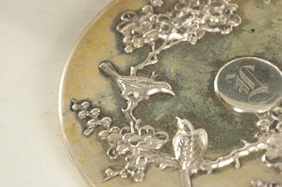 Lot 200 - A LATE 19TH CENTURY CHINESE EXPORT SILVER DRESSING TABLE SET BY WING NAM