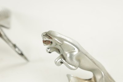 Lot 590 - A COLLECTION OF THREE VINTAGE CAR MASCOTS