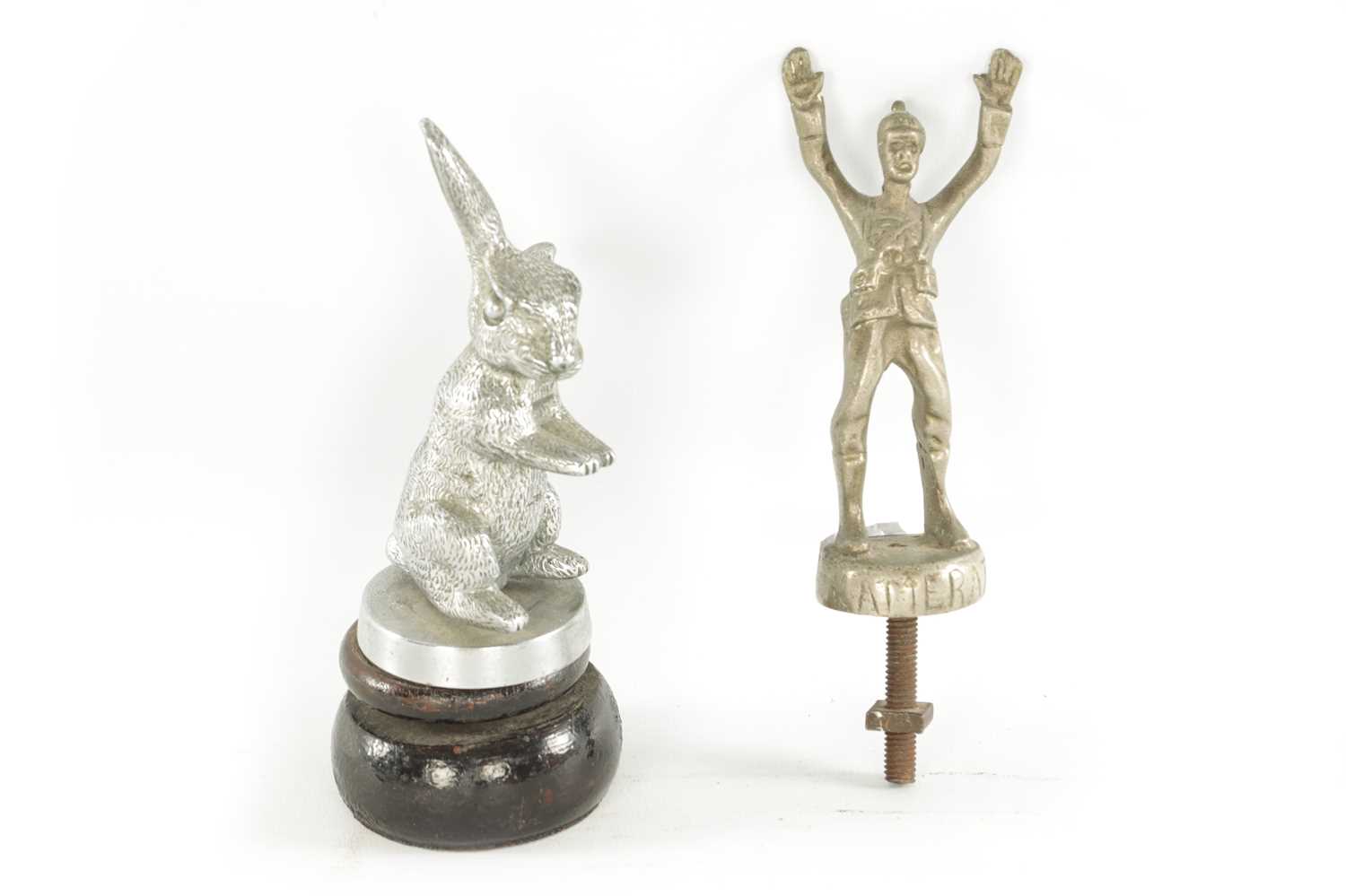 Lot 577 - TWO VINTAGE CAR MASCOTS