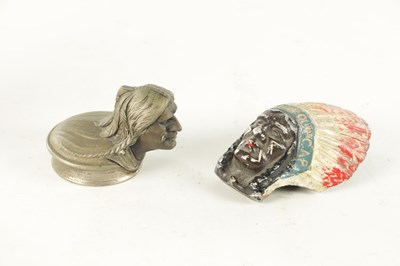 Lot 585 - A 1920’S PONTIAC CHIEF CAR MASCOT AND ANOTHER