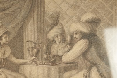 Lot 807 - A PAIR OF 18TH CENTURY SATIRICAL PRINTS