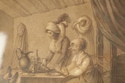 Lot 807 - A PAIR OF 18TH CENTURY SATIRICAL PRINTS