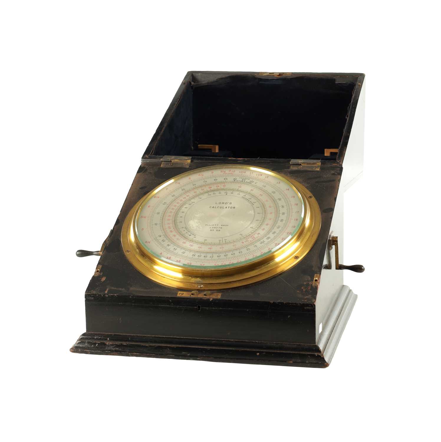 Lot 1129 - A LATE 19TH CENTURY LORD’S CALCULATOR BY ELLIOTT BROS. LONDON NO. 59.