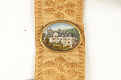 Lot 792 - A 19TH CENTURY GRAND TOUR WALL HANGING