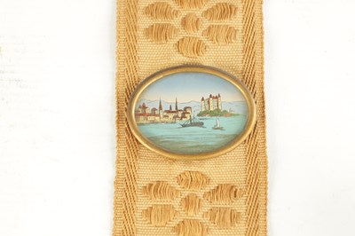 Lot 792 - A 19TH CENTURY GRAND TOUR WALL HANGING
