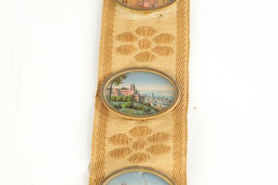 Lot 792 - A 19TH CENTURY GRAND TOUR WALL HANGING