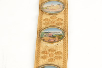 Lot 792 - A 19TH CENTURY GRAND TOUR WALL HANGING