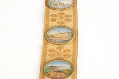 Lot 792 - A 19TH CENTURY GRAND TOUR WALL HANGING