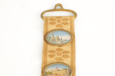 Lot 792 - A 19TH CENTURY GRAND TOUR WALL HANGING