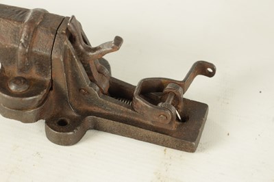 Lot 607 - A 19TH CENTURY BRONZE MODEL OF A STARTER CANNON