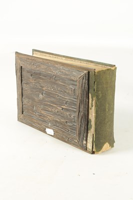 Lot 950 - A 19TH CENTURY BLACK FOREST PHOTO ALBUM