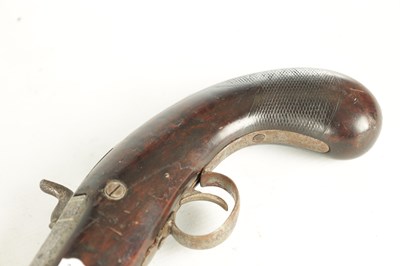 Lot 553 - A 19TH CENTURY PERCUSSION PISTOL