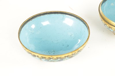 Lot 182 - A 19TH CENTURY CHINESE CLOISONNE ENAMEL LIIDDED BOX