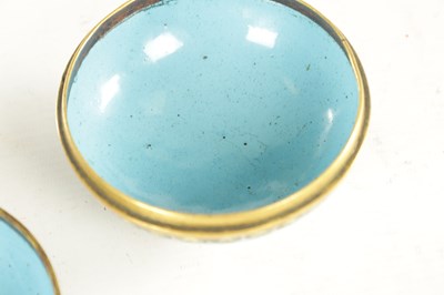 Lot 182 - A 19TH CENTURY CHINESE CLOISONNE ENAMEL LIIDDED BOX