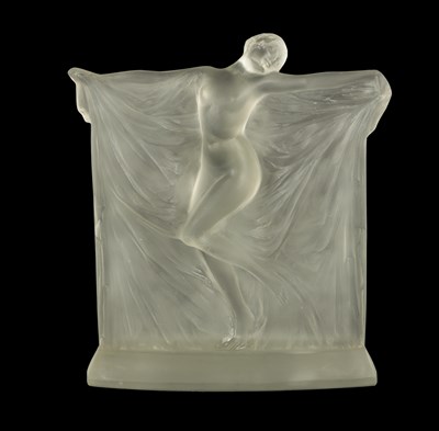 Lot 36 - AN R LALIQUE FRANCE CLEAR AND FROSTED GLASS ‘THAIS’ STATUETTE